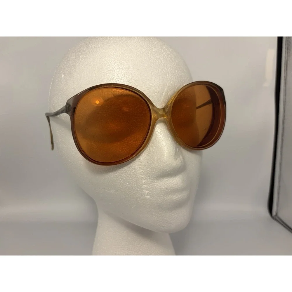 Rodenstock Denise Opal 135/Vtg Eyeglass Frames Only/Yellow/Hollywood/Retro/READ~
